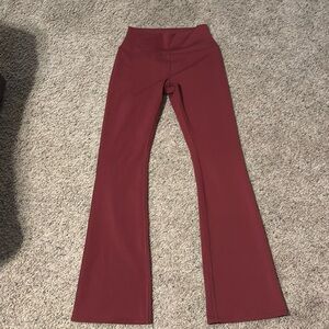 alo high waisted boot cut leggings size medium